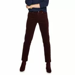 Women's Croft & Barrow® Straight-Leg Corduroy Pants
