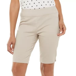 Women's Croft & Barrow® Effortless Stretch Bermuda Shorts -Croft & Barrow Sales Store 3913048 ALT8