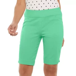 Women's Croft & Barrow® Effortless Stretch Bermuda Shorts -Croft & Barrow Sales Store 3913048 Seascape