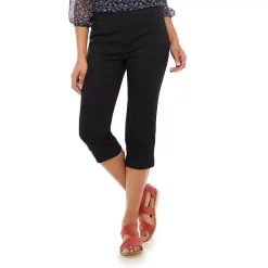 Women's Croft & Barrow® Effortless Stretch Capri Pants -Croft & Barrow Sales Store 3918078 ALT3