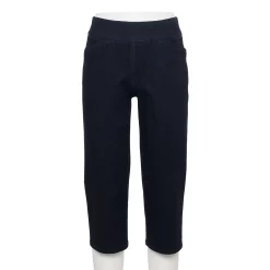 Women's Croft & Barrow® Effortless Stretch Capri Pants -Croft & Barrow Sales Store 3918078 Rinse Wash
