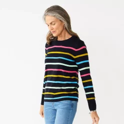 Women's Croft & Barrow® Extra Soft Crewneck Sweater