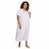 Plus Size Croft & Barrow® Short Sleeve Henley Nightgown