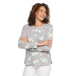 Women's Croft & Barrow® Athleisure Crewneck Sweatshirt