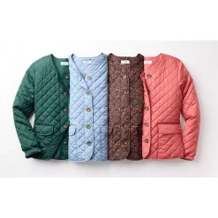 Petite Croft & Barrow® Quilted Jacket -Croft & Barrow Sales Store 5651175 ALT