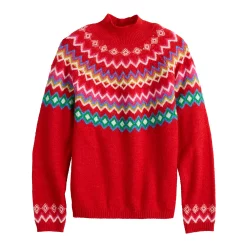 Women's Croft & Barrow® Puff-Sleeve Bobble Sweater 7 Women's Croft & Barrow® Puff-Sleeve Bobble Sweater -Croft & Barrow Sales Store 5655746 ALT5