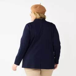 Plus Size Croft & Barrow® Comfort Stretch Blazer -Croft & Barrow Sales Store 5688015 ALT