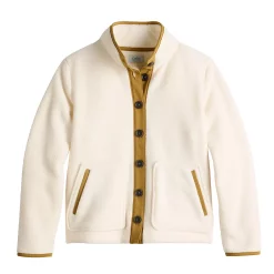 Women's Croft & Barrow® Microfleece Jacket -Croft & Barrow Sales Store 5698960 ALT5