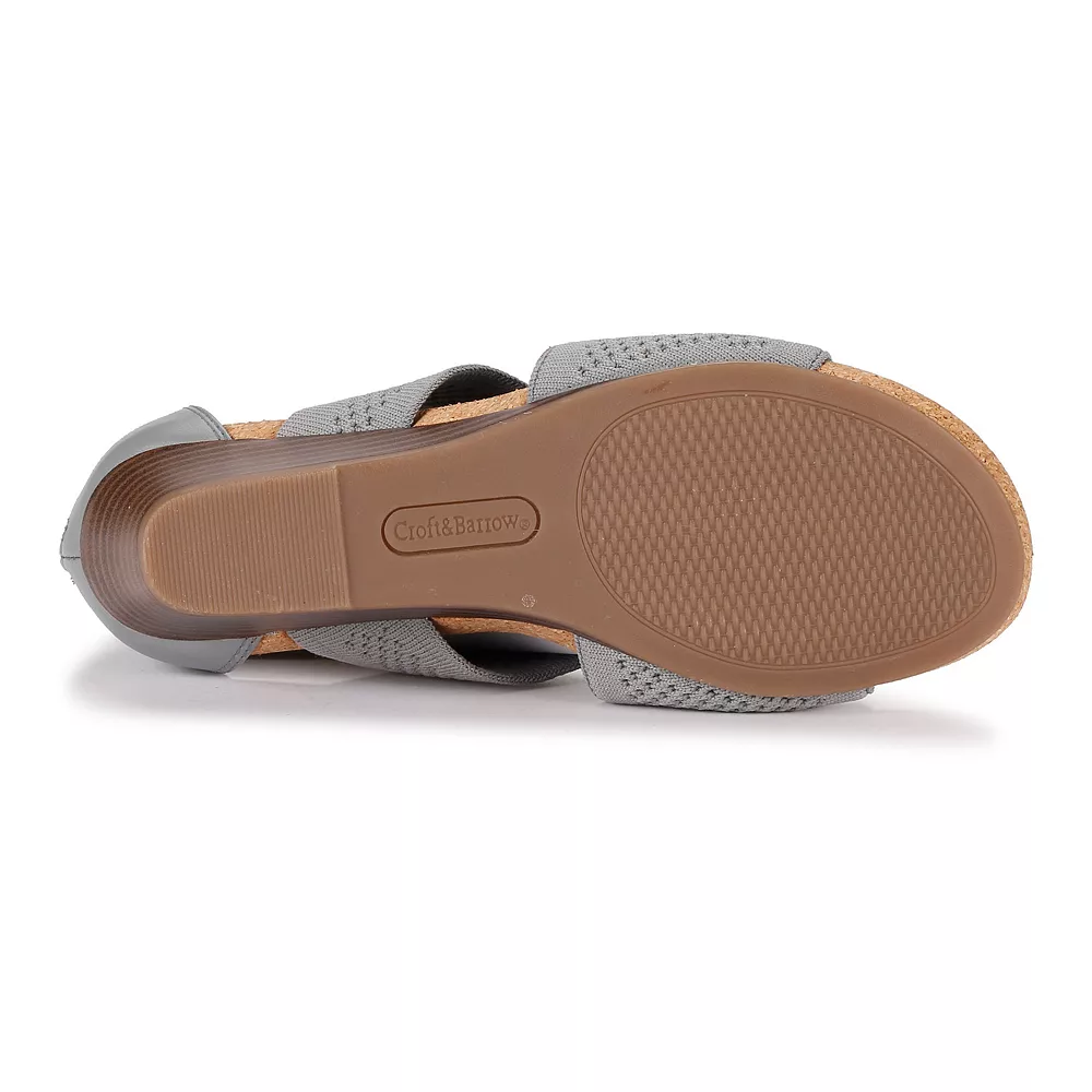 Croft & Barrow® Rosiee Women's Wedge Sandals 4 Croft & Barrow® Rosiee Women's Wedge Sandals - Image 4